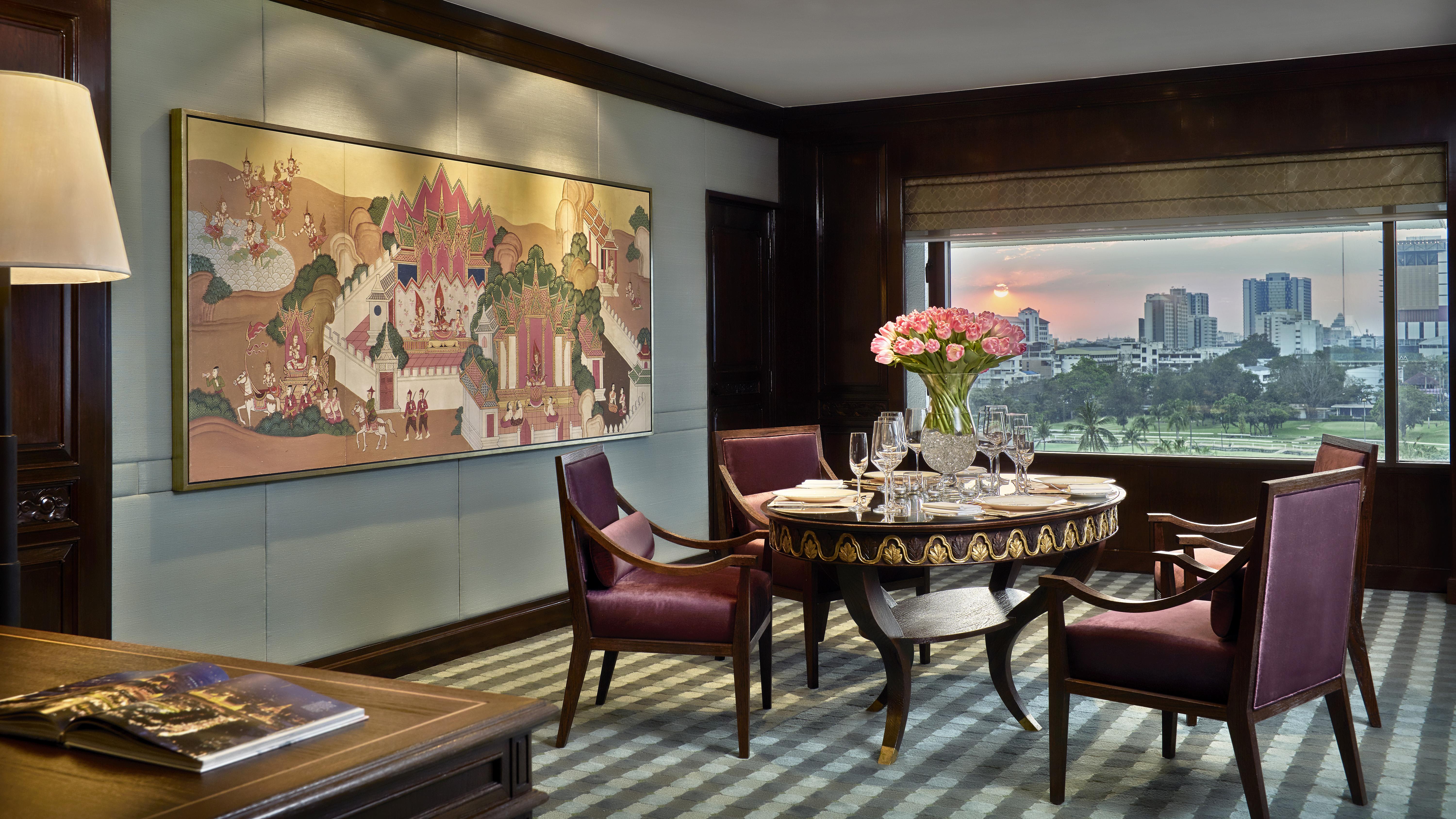 Anantara Siam Bangkok Hotel Exteriér fotografie A suite at the Mandarin Oriental, Bangkok